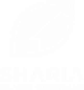 LOGO sharia islamic cimuncang 350px white