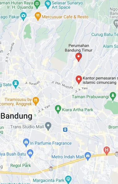 Lokasi Sharia Islamic Cimuncang (1)